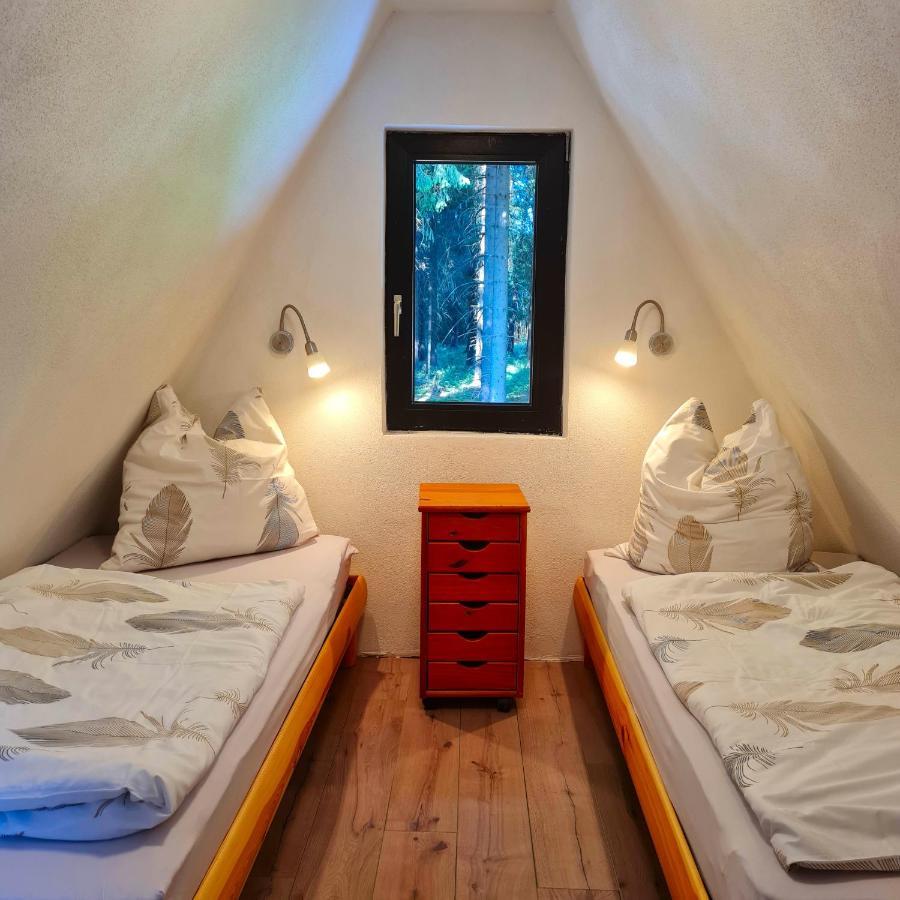 Wanderhuette Zum Bernhardsthal Villa Ngoại thất bức ảnh